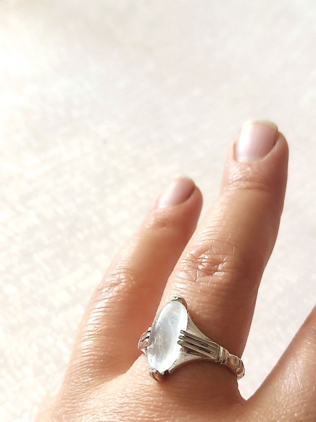 انگشتر نقره مردانه با نگین در نجف اصل شاران