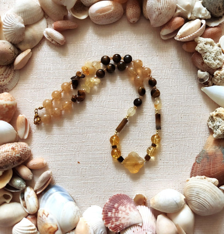 گردنبند سنگ اصل شاران