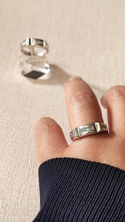 ست حلقه نقره