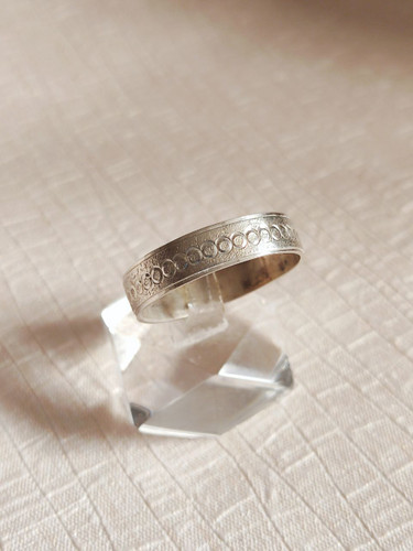 انگشتر نقره مردانه (حلقه)