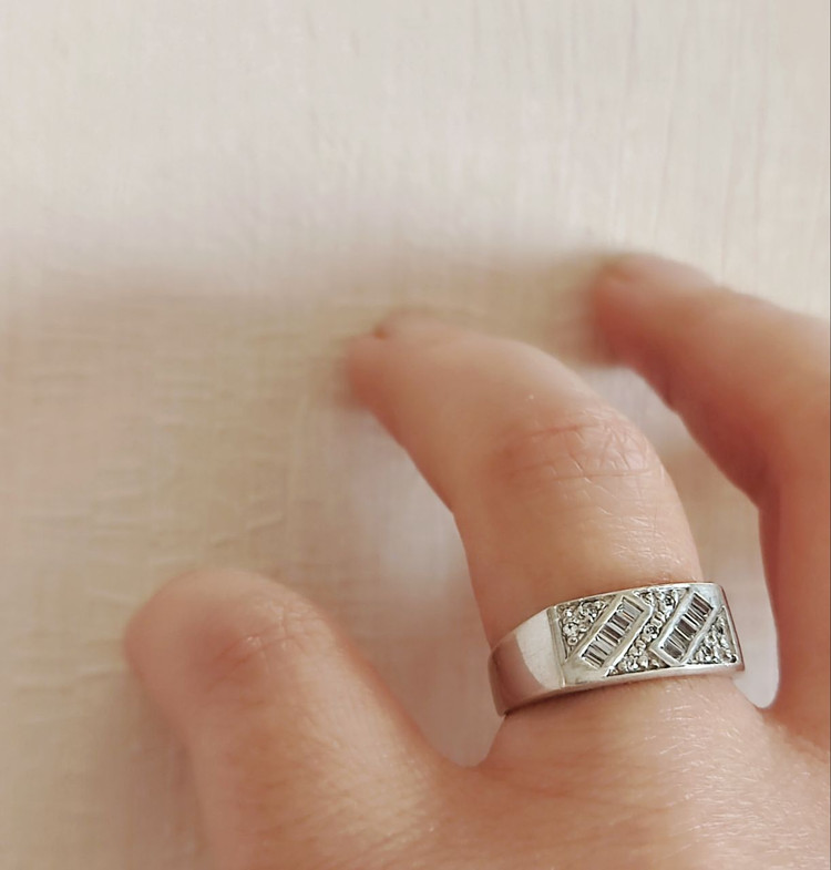 انگشتر نقره زنانه اصل شاران