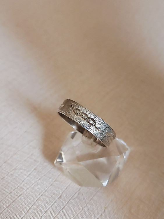 حلقه نقره مردانه