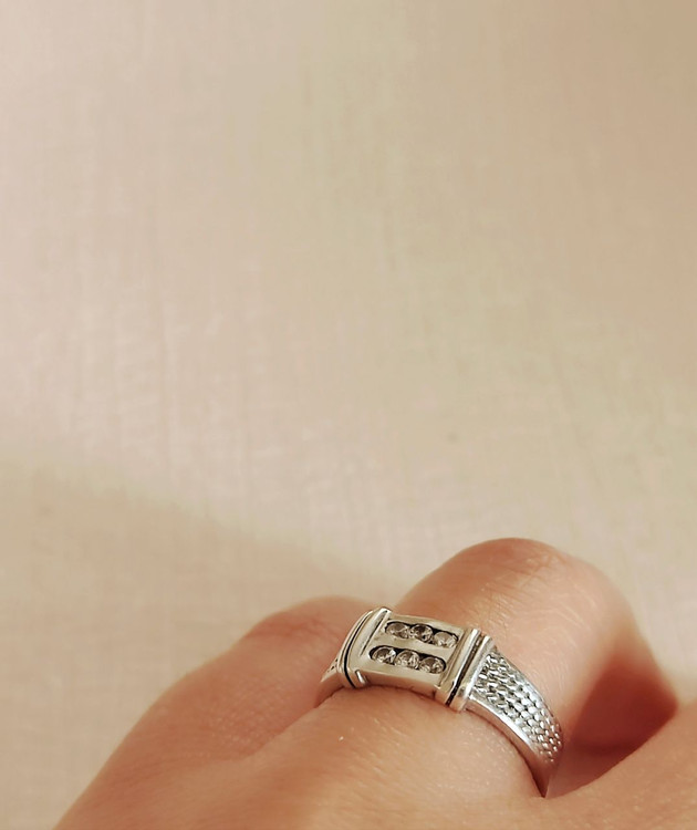 انگشتر نقره زنانه