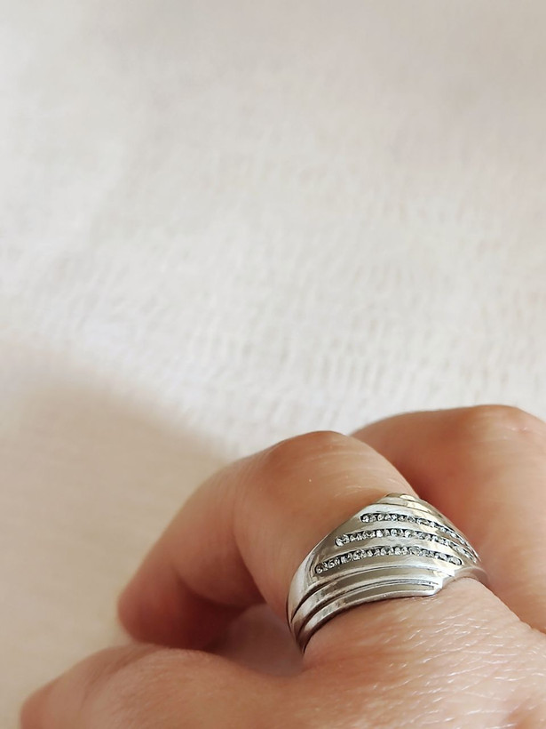 انگشتر نقره مردانه