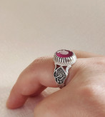 انگشتر نقره مردانه