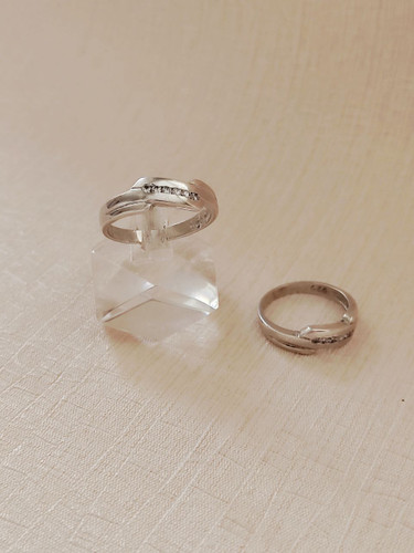 ست حلقه نقره