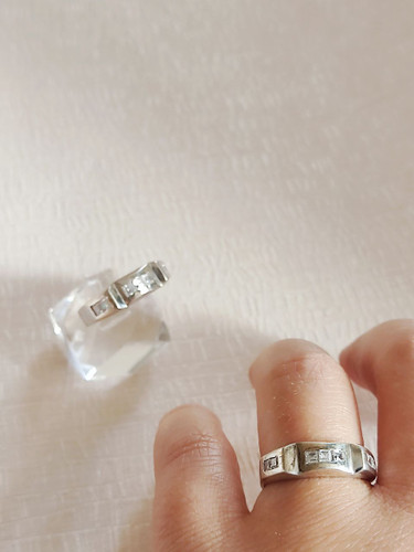 ست حلقه نقره