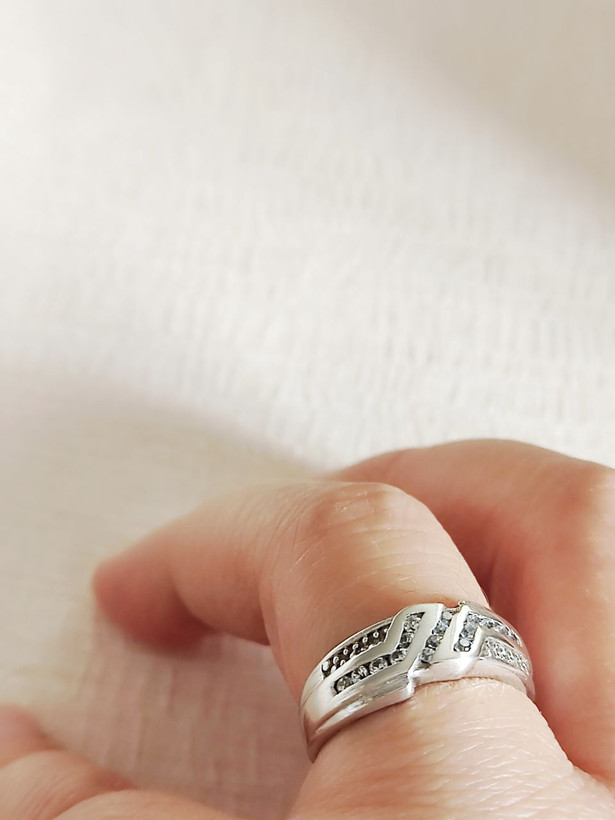 انگشتر نقره زنانه