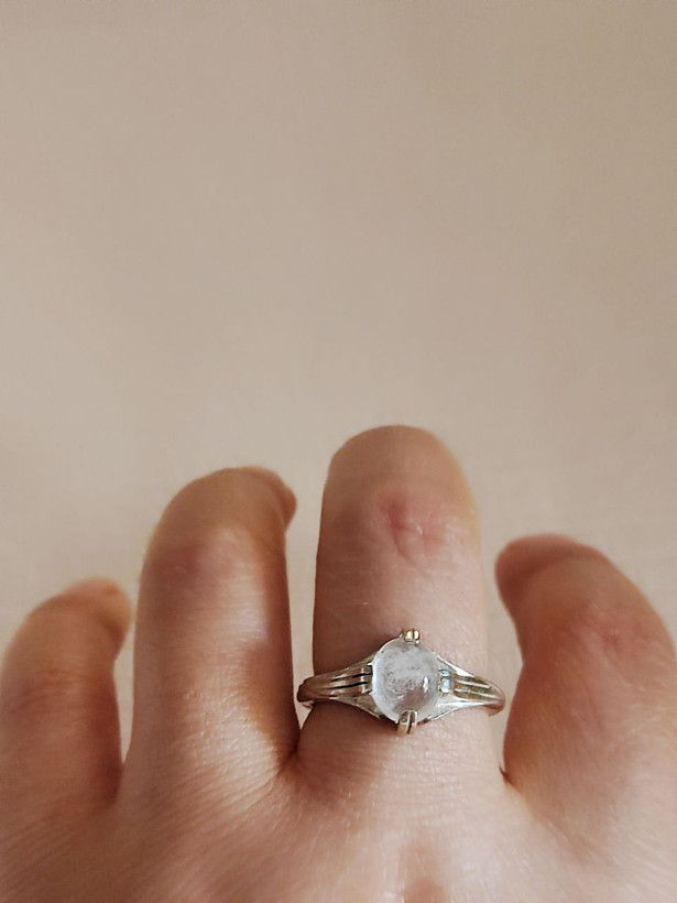 انگشتر نقره مردانه با نگین در نجف