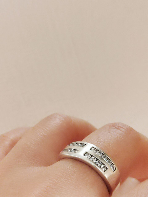 انگشتر نقره مردانه