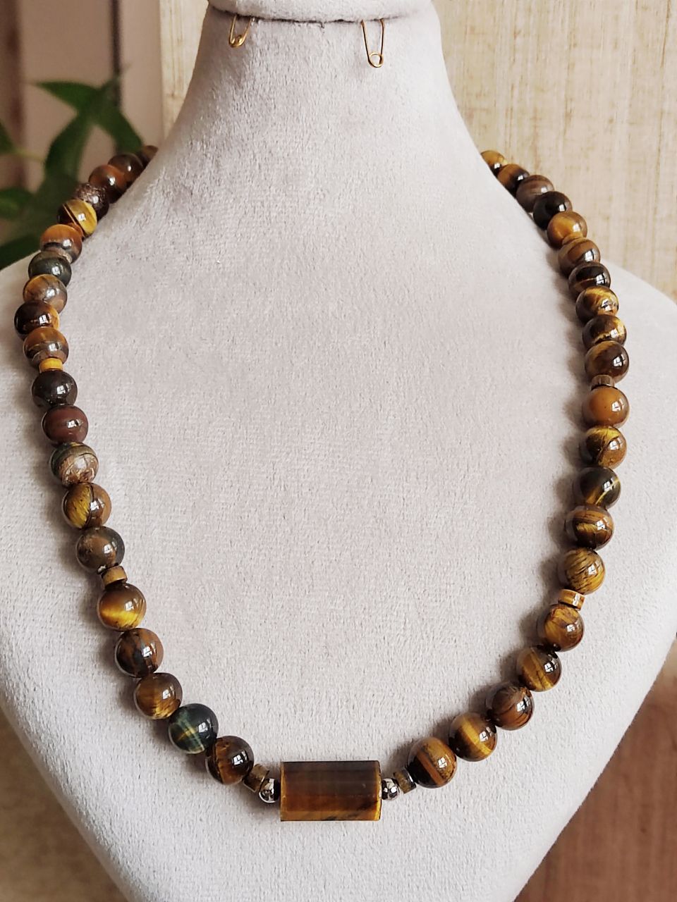 گردنبند مردانه چشم ببر