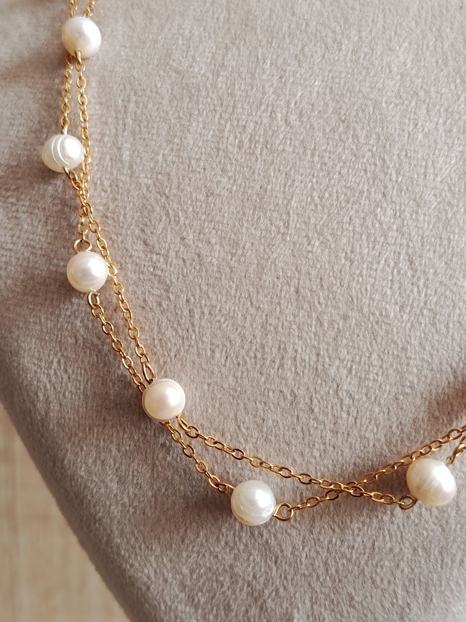 گردنبند مروارید پرورشی