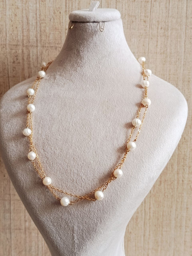 گردنبند مروارید پرورشی