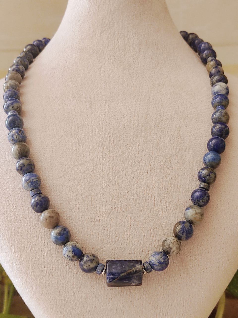 گردنبند لاجورد مردانه