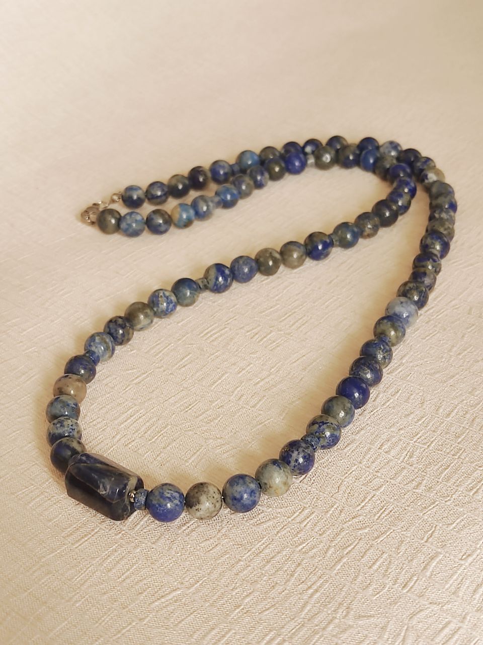 گردنبند لاجورد مردانه