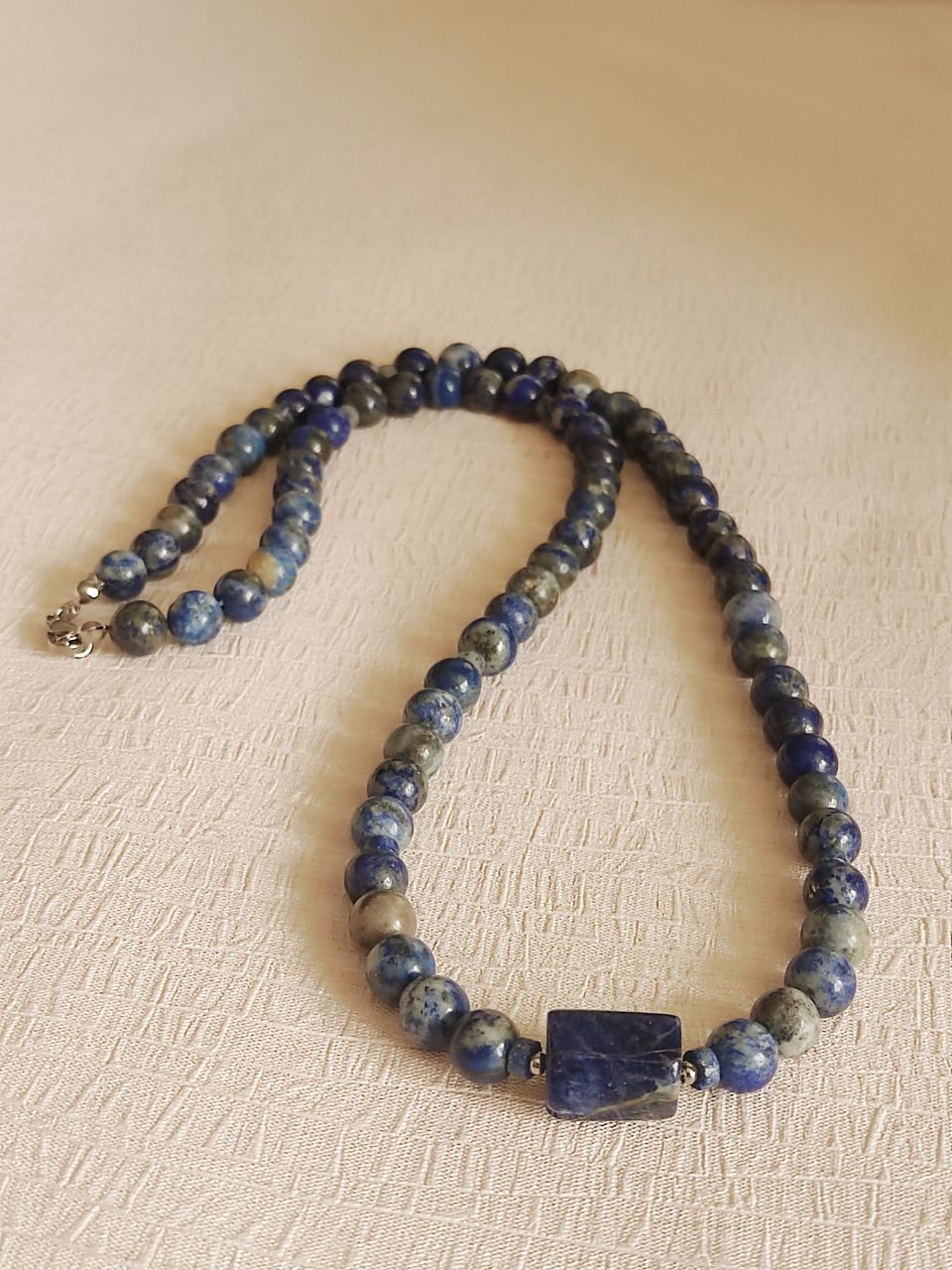 گردنبند لاجورد مردانه