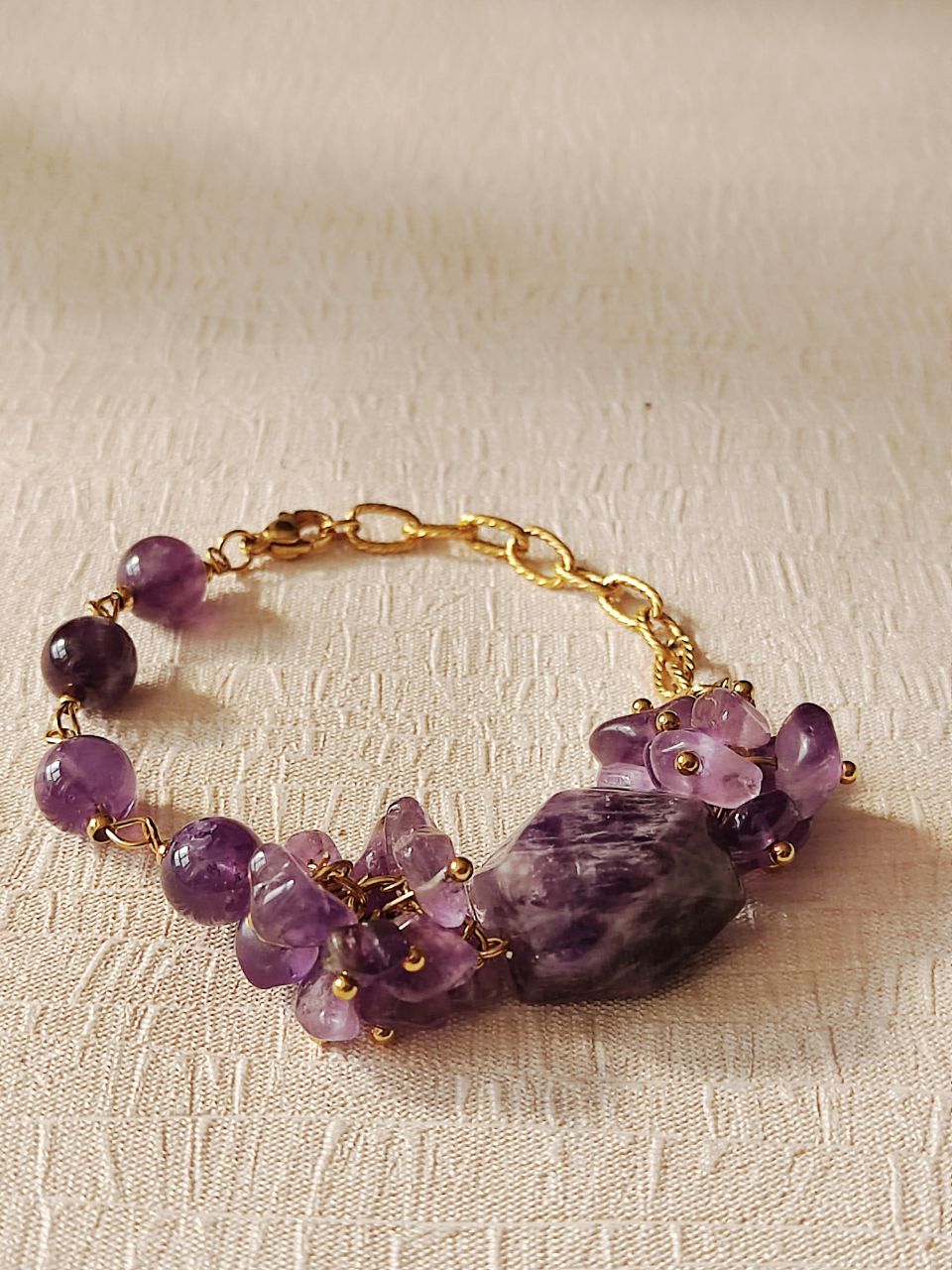 دستبند زنانه آمتیست