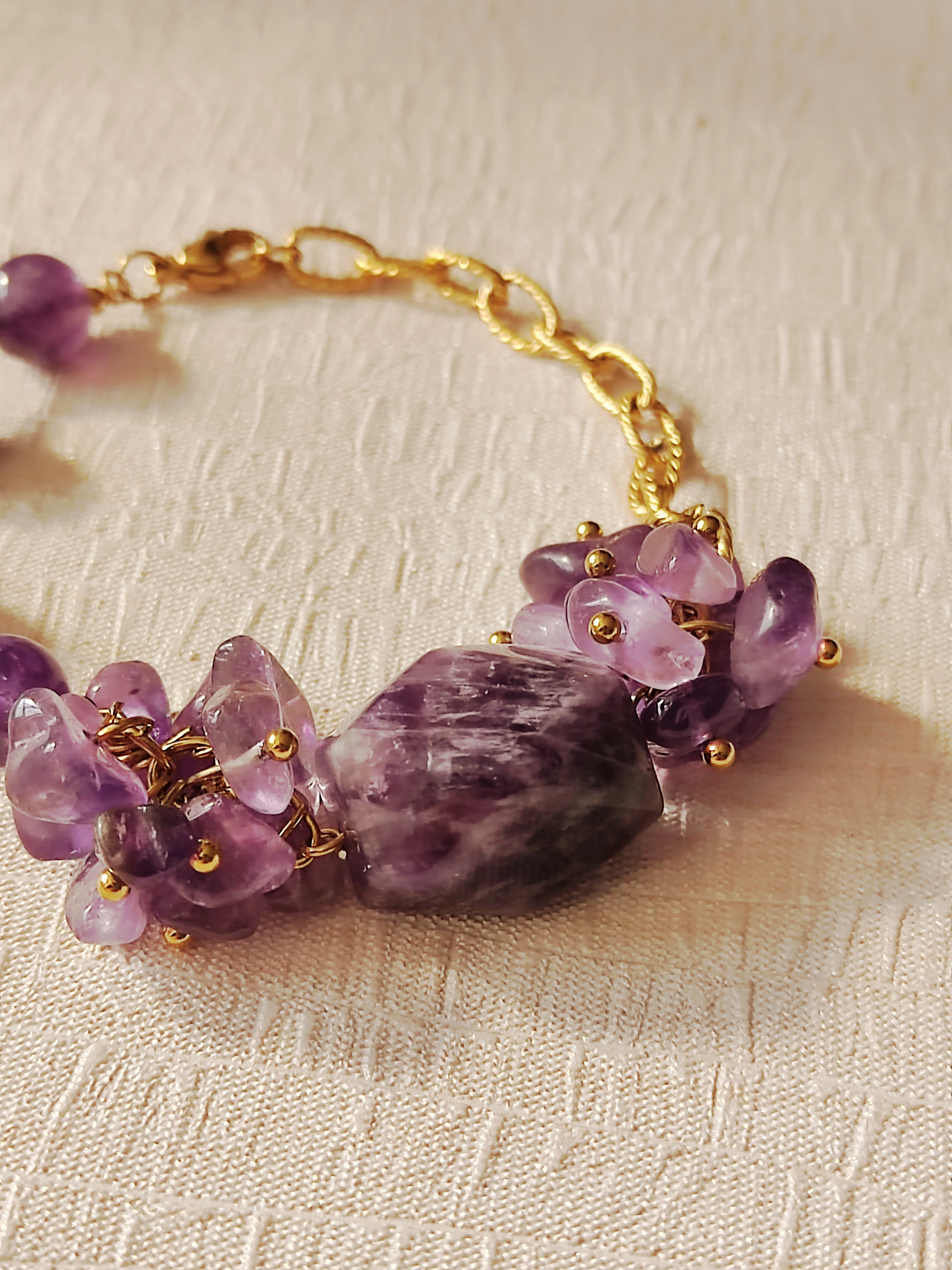 دستبند زنانه آمتیست