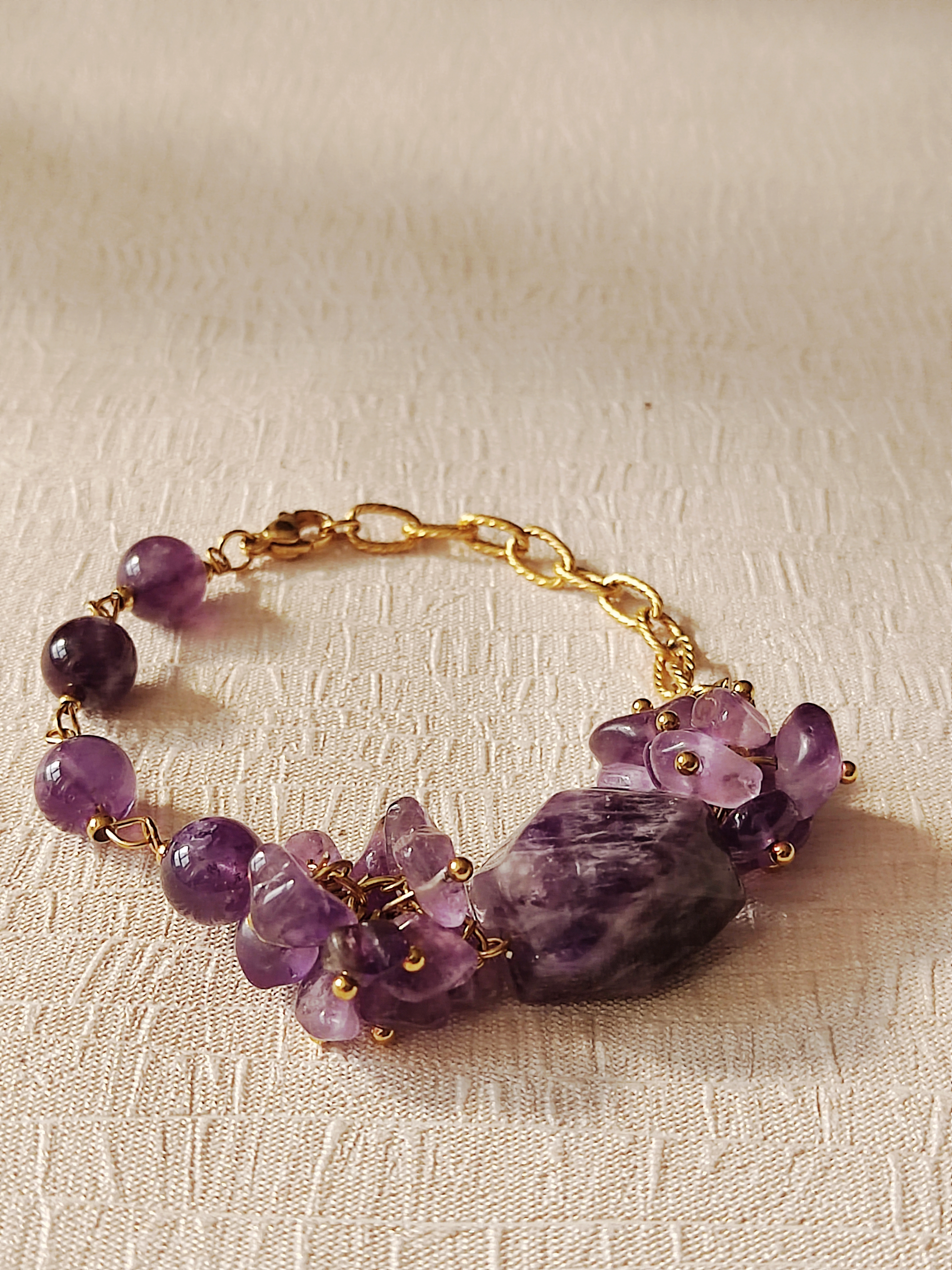 دستبند زنانه آمتیست