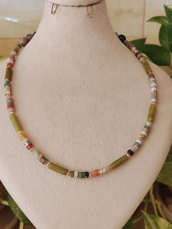 گردنبند زنانه یشم