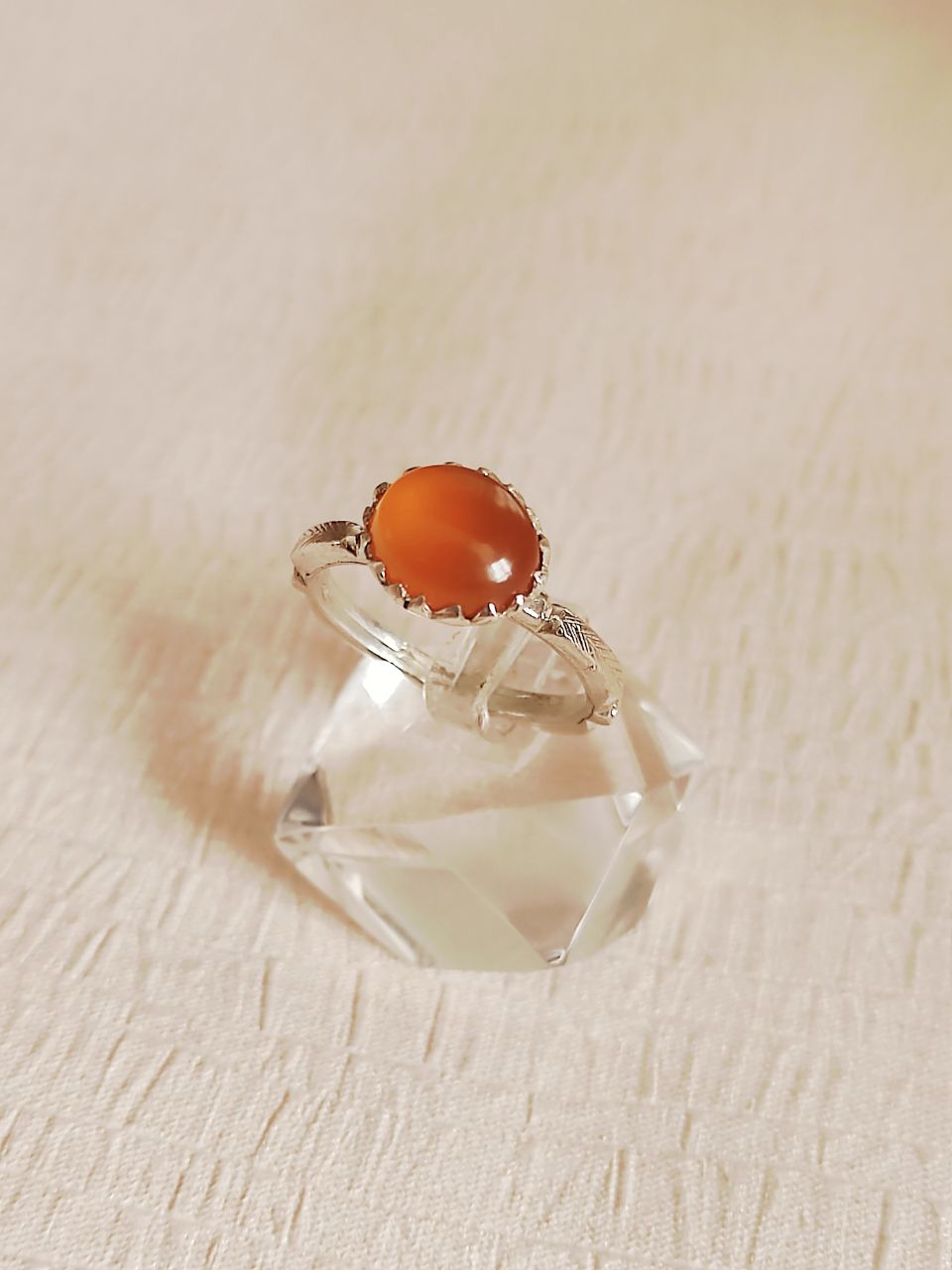 انگشتر نقره زنانه