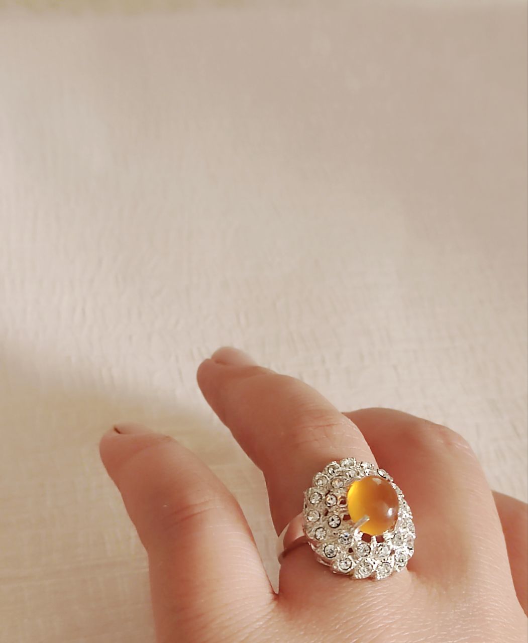 انگشتر نقره زنانه