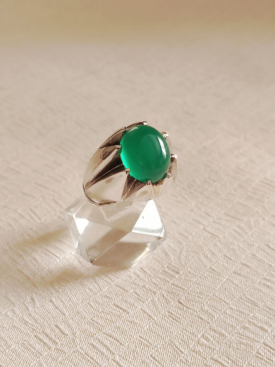 انگشتر نقره مردانه