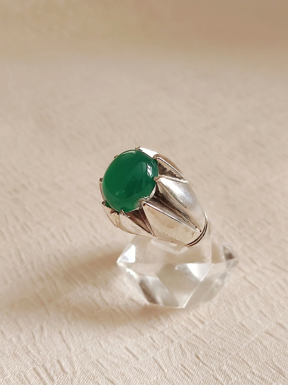 انگشتر نقره مردانه