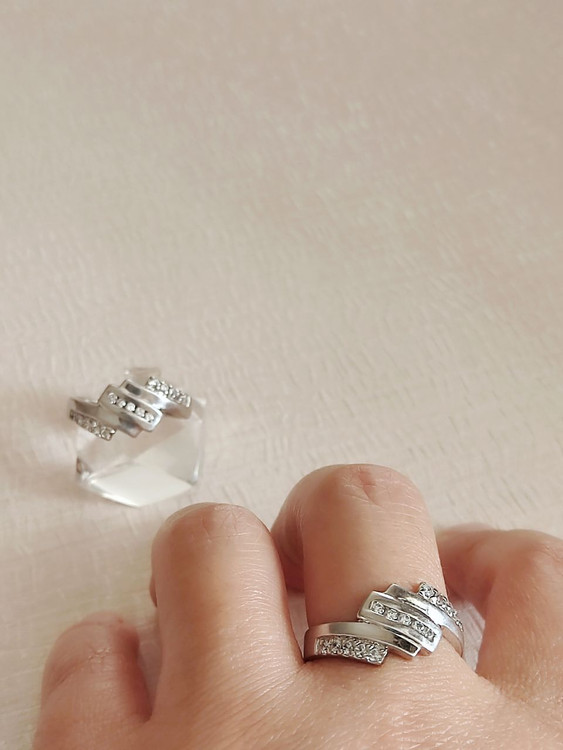 ست حلقه نقره ازدواج